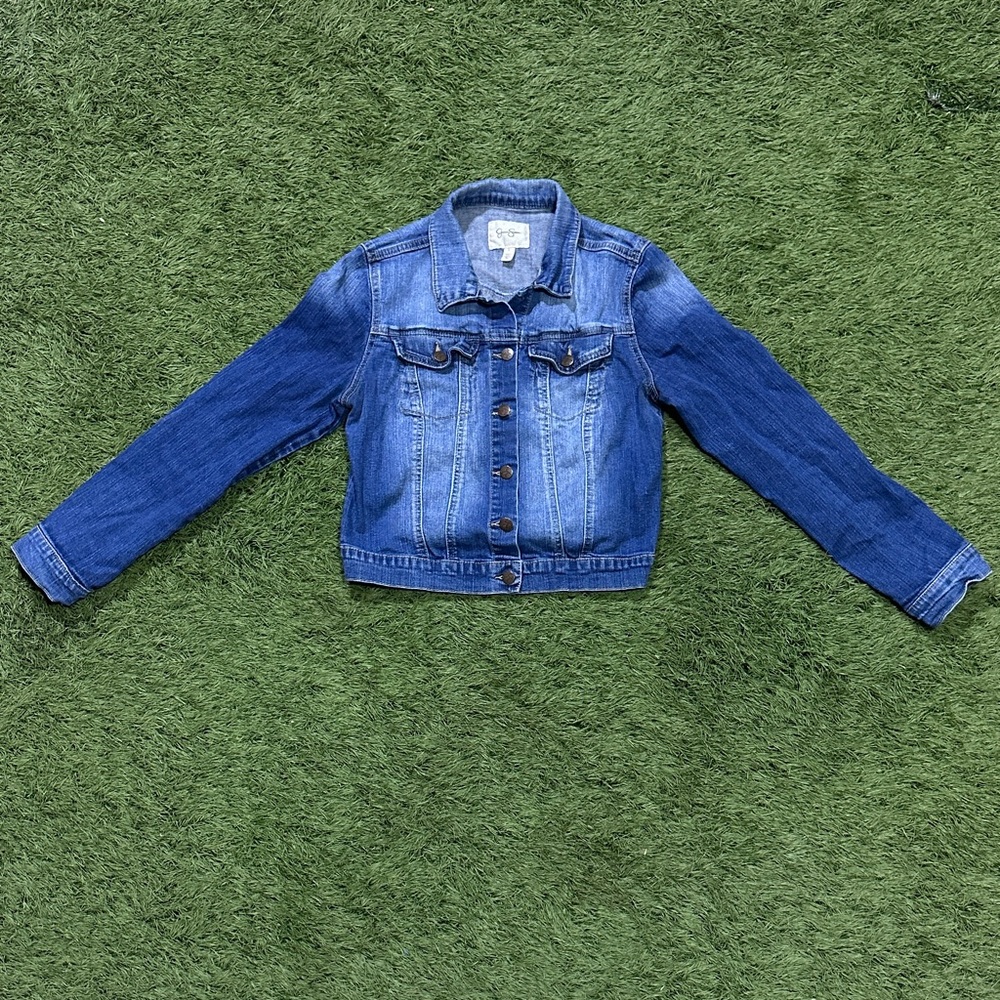 Jessica Simpson Girl’s Denim Jacket Size Large